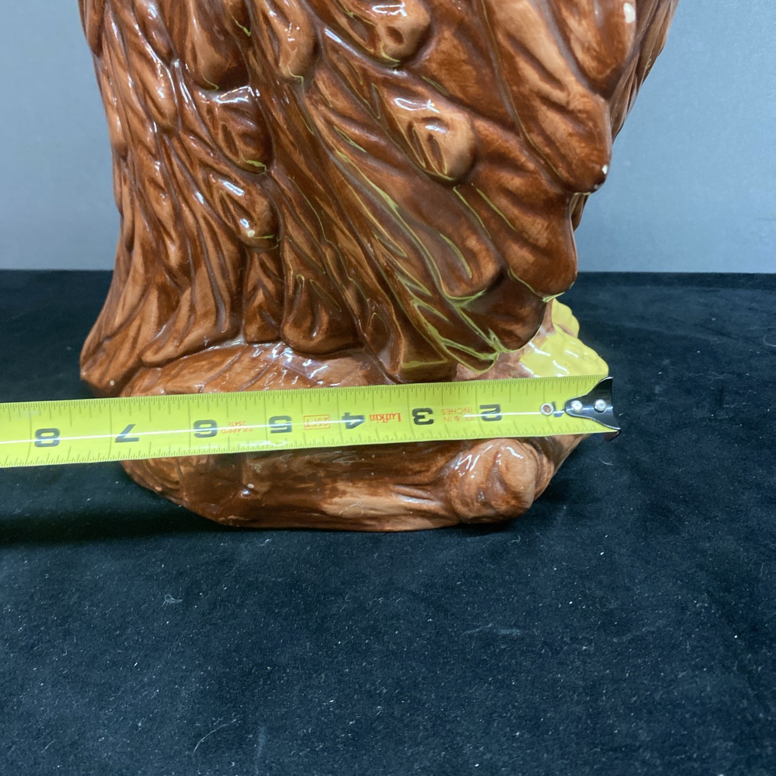 Owl Umbrella Stand Walking Cane  Stick Holder Big Vase 20” VTG READ DESCRIPTION