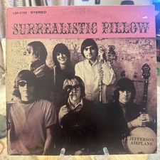 Jefferson Airplane - Surrealistic Pillow LP RCA Victor LSP-3766 1969 Pressing