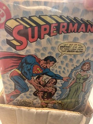 Short Box of 135 Superman and Action Comics