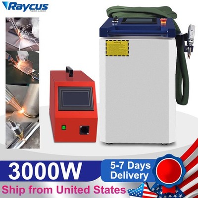 IN US Raycus 3000W Handheld 4in1 Fiber Laser Welder Welding Rust Removal Machine