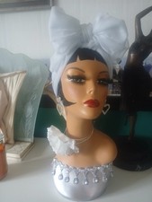 vintage retro artdeco painted stunning mannequin head refurbished Retro Style