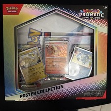 Pokemon TCG SV8.5 Prismatic Evolutions Poster Collection Box Factory Sealed
