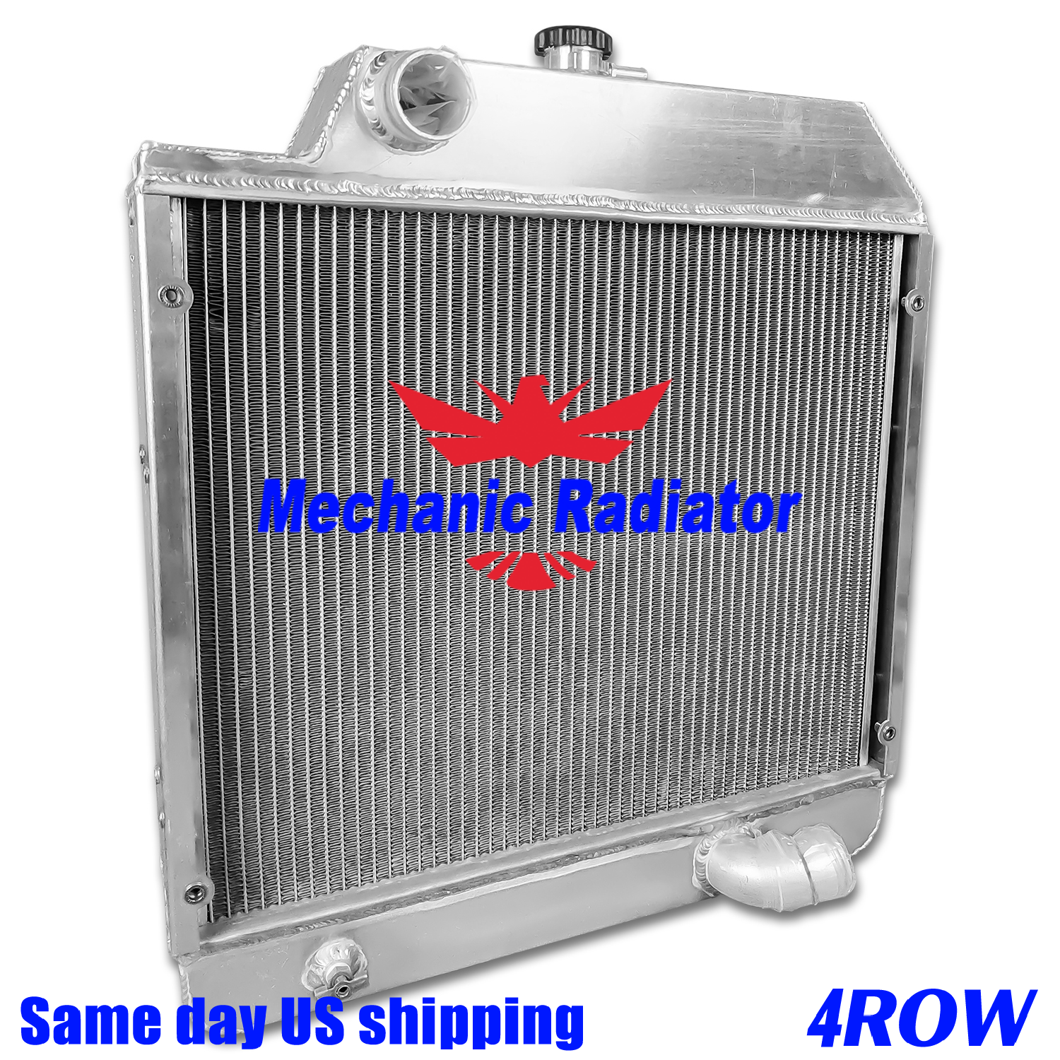 Re70236 Radiator RE70236 4 Row Radiator Fits John Deere 5410 5415 5415H 5420 5420N 5510 ...