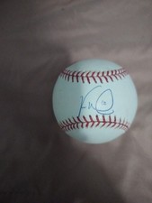 Vernon Wells Autographed OMLB Baseball New York Yankees Toronto Blue Jays 