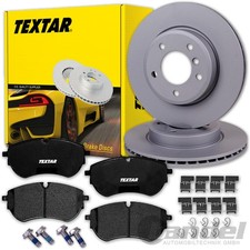 TEXTAR BREMSSCHEIBEN 332mm + BELÄGE VORNE für VW AMAROK 2WD + 4WD / 4motion