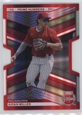 2023 Panini Elite Extra Edition Prime Numbers A 122/200 Aidan Miller #15 1ek2