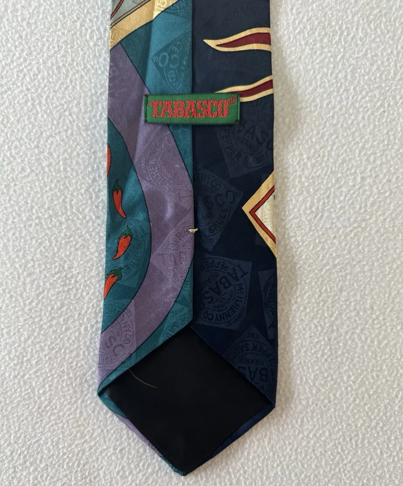 Мужские галстуки Tabasco упаковка 3 шт. 100% шелк сделано в США - Изображение 4 из 4