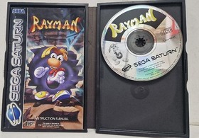 Rayman Sega Saturn with Manual (untested) PAL - CG S57