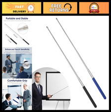 2 Pack 39.5" Retractable Pointer Sticks with Stylus Pen for Teachers  Presenter
