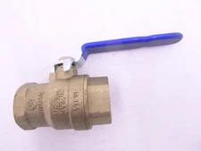 Lansdale 700-200-00225 1" Brass Full Port Threaded Ball Valve 600 WOG 1/2PSI