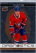 2020-21 Upper Deck Allure #D-3 Nick Suzuki Diagnostics