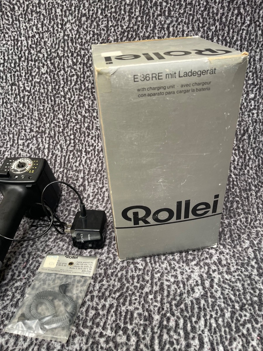 Lot De 5 Flashes Rollei 36 RE – 3 Fonctionnent, Avec 3 Chargeurs – Pour Collectionneur Ou Pièces