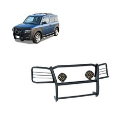 Black Horse Grille Guard Kit Bk Fit 2003-2008 Honda Element