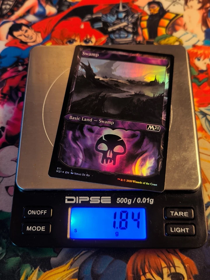 MTG Swamp 🇬🇧 Nm Full-Art Showcase Basic Land FOIL Core Set 2021 M21 OG - Bild 4 von 4