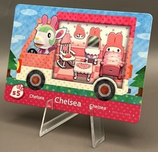 S5 Chelsea - Animal Crossing Amiibo Card - Sanrio Collaboration - Authentic EX