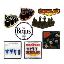 Beatles - Pin Badge Set  1965 - Collectable Enamel Badges - D500z