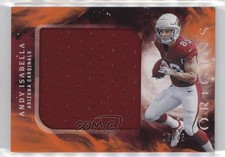 2019 Panini Origins Rookie Jumbo Jerseys Orange 15/75 Andy Isabella #RJJ-28 2h5