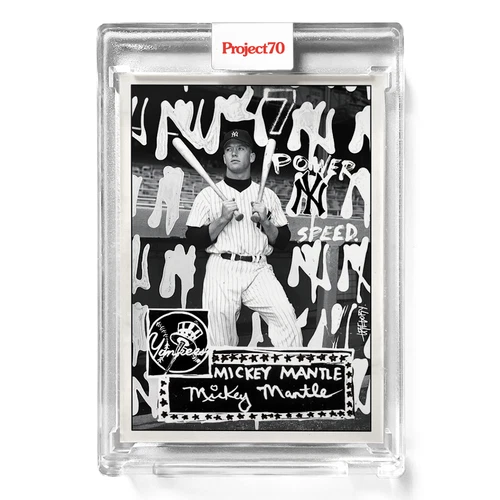 Topps Project 70 Card 876 - Mickey Mantle by Gregory Siff