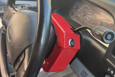 Steering Column LOCK Guard: FITS Ford F150, F250, F350 (1991-2002) Pickup Trucks