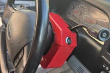 Steering Column LOCK Guard: FITS Ford F150, F250, F350 (1991-2002) Pickup Trucks