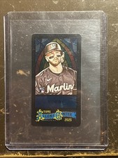 2025 Topps Allen & Ginter Connor Norby RC Mini Stained Glass SSP MIA MARLINS
