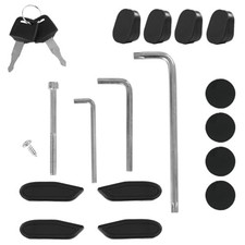 Roof Rack Cross Bars Accessories Kit - Replacement Crossbar Cover 4 Count