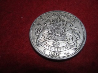 Schweden 2 KR (S) 1907