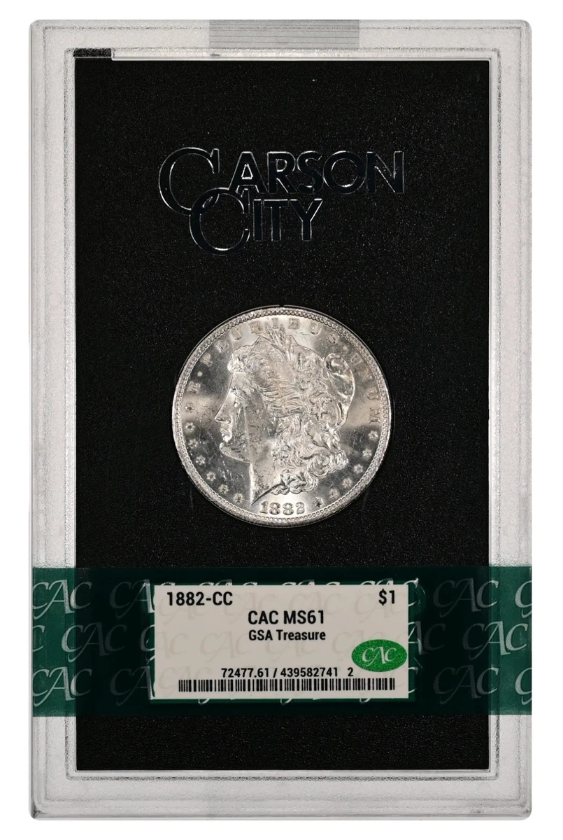 MS 61 Graded 1882 Year Morgan US Dollars (1878-1921) for sale | eBay