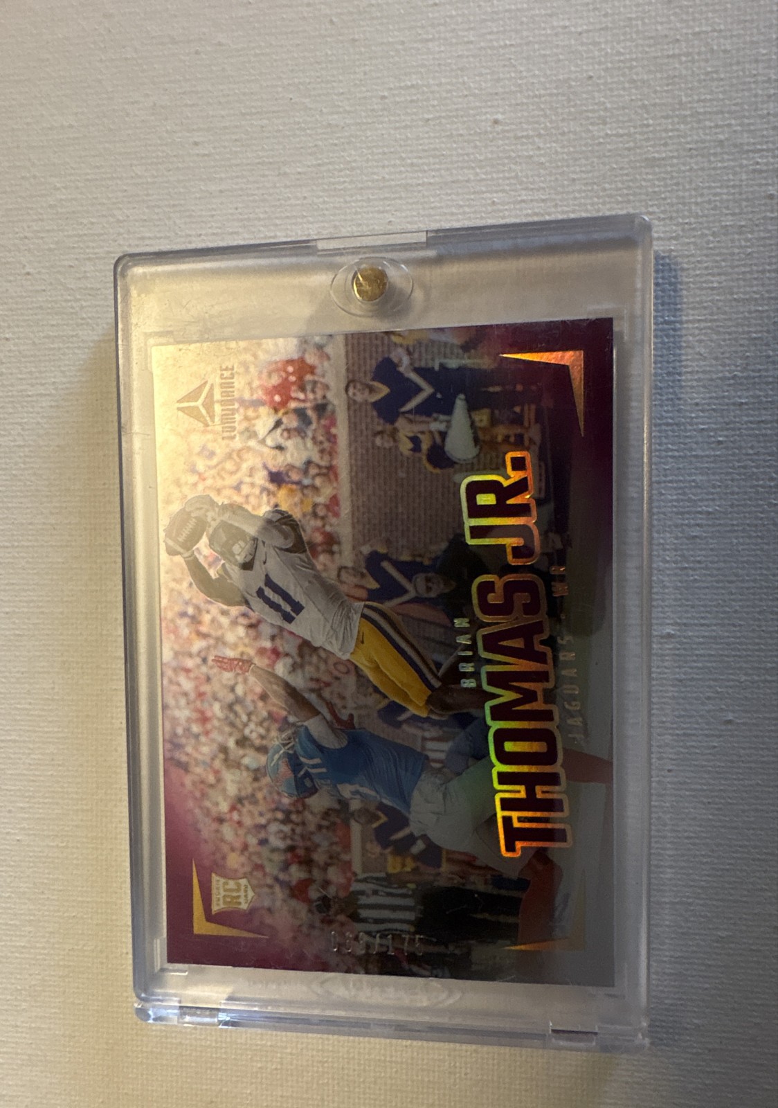 2024 Panini Luminance - Rookies Brian Thomas Jr. #184 Purple /175 (RC)