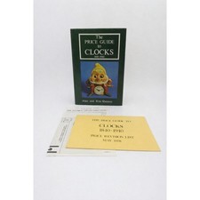 Price Guide to Clocks 1840–1940 Alan & Rita Shenton 1977 HC + 1978 Price List