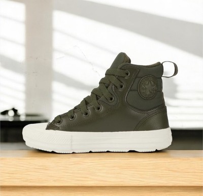 Converse CTAS BERKSHIRE BOOT HI unisex Winter Boots  in Größe 36 In Khaki Cargo