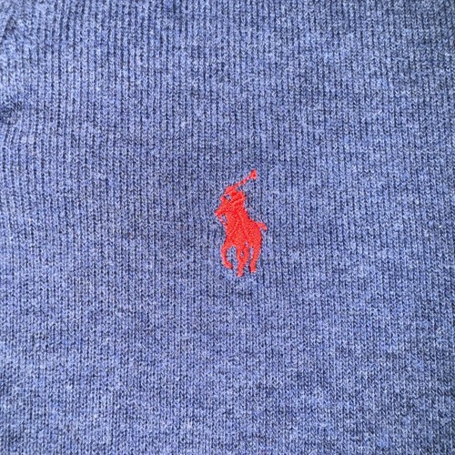 Polo Ralph Lauren Sweater Mens XXL Blue Shawl Collar Button Long Sleeve Pullover - Picture 3 of 7