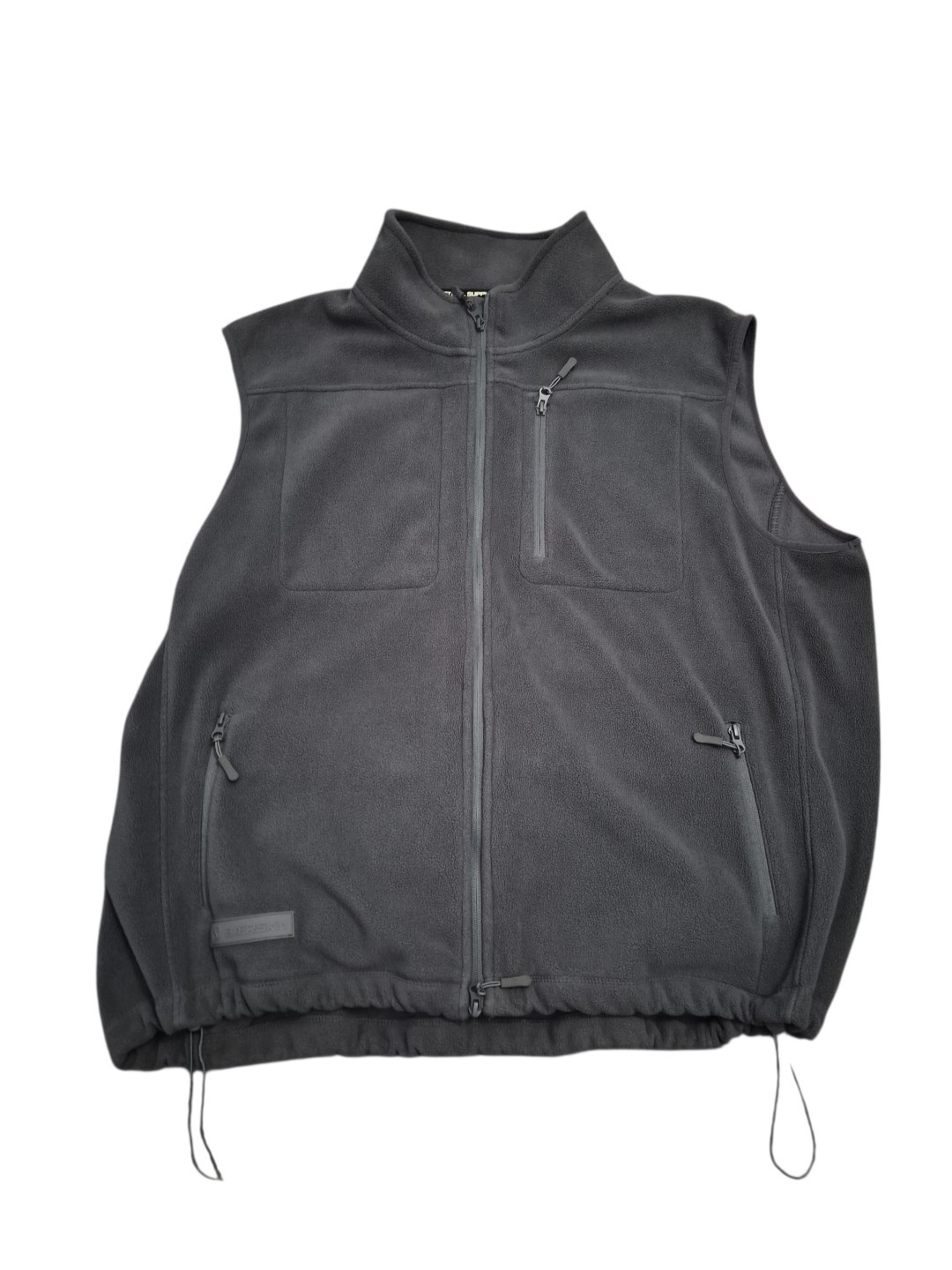 Baerskin Tactical Vest Men’s 3XL Fleece Full Zip Gray