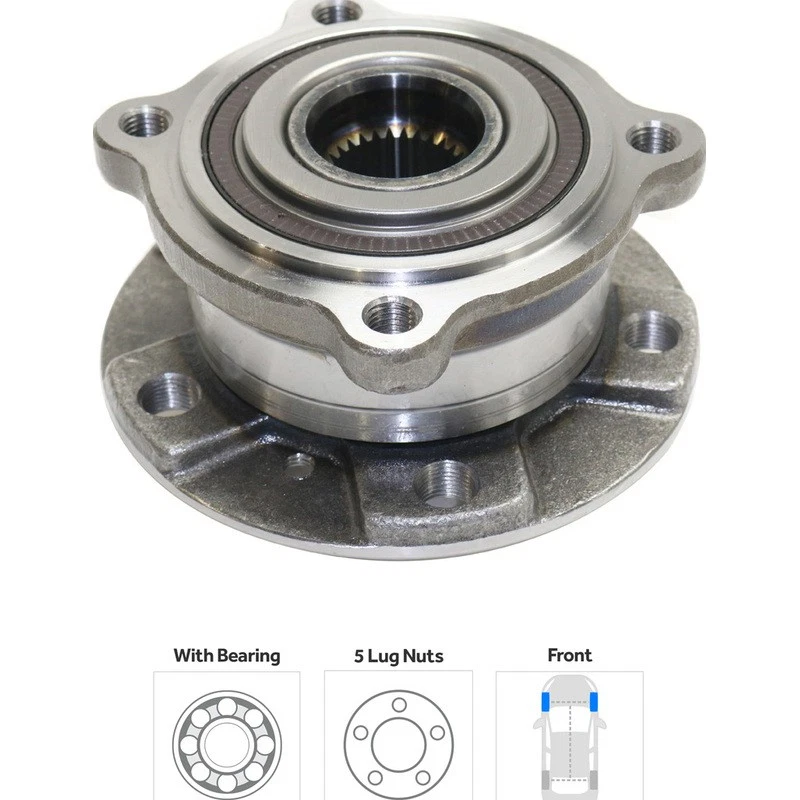 Buje de rueda para BMW X5 X6 2007-2016 Foto 2 de 4