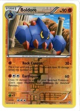 Boldore Reverse Holo 66/124 Dragons Exalted Pokemon Card