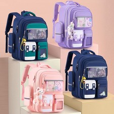 Kids Backpack School Travel Daycare Bookbag Multiple Pockets