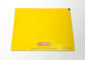 Super Mario Bros 3 Nintendo NES Bedienungsanleitung NOE