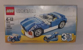 Lego Creator 6913 Blue Roadster New Damaged Box