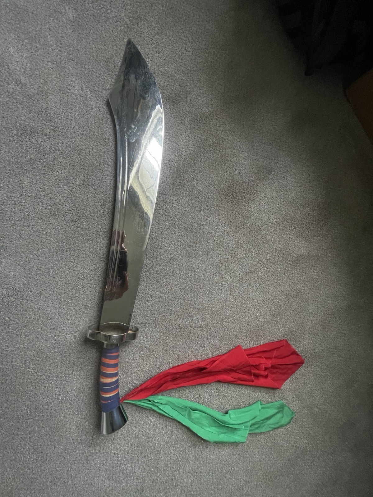 Vintage Sword & Knife Lot Chinese Jian Swords