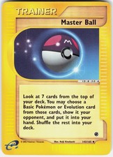 Master Ball 143/165 Reverse Holo Expedition Base Set NM Pokemon Single Card on eBay