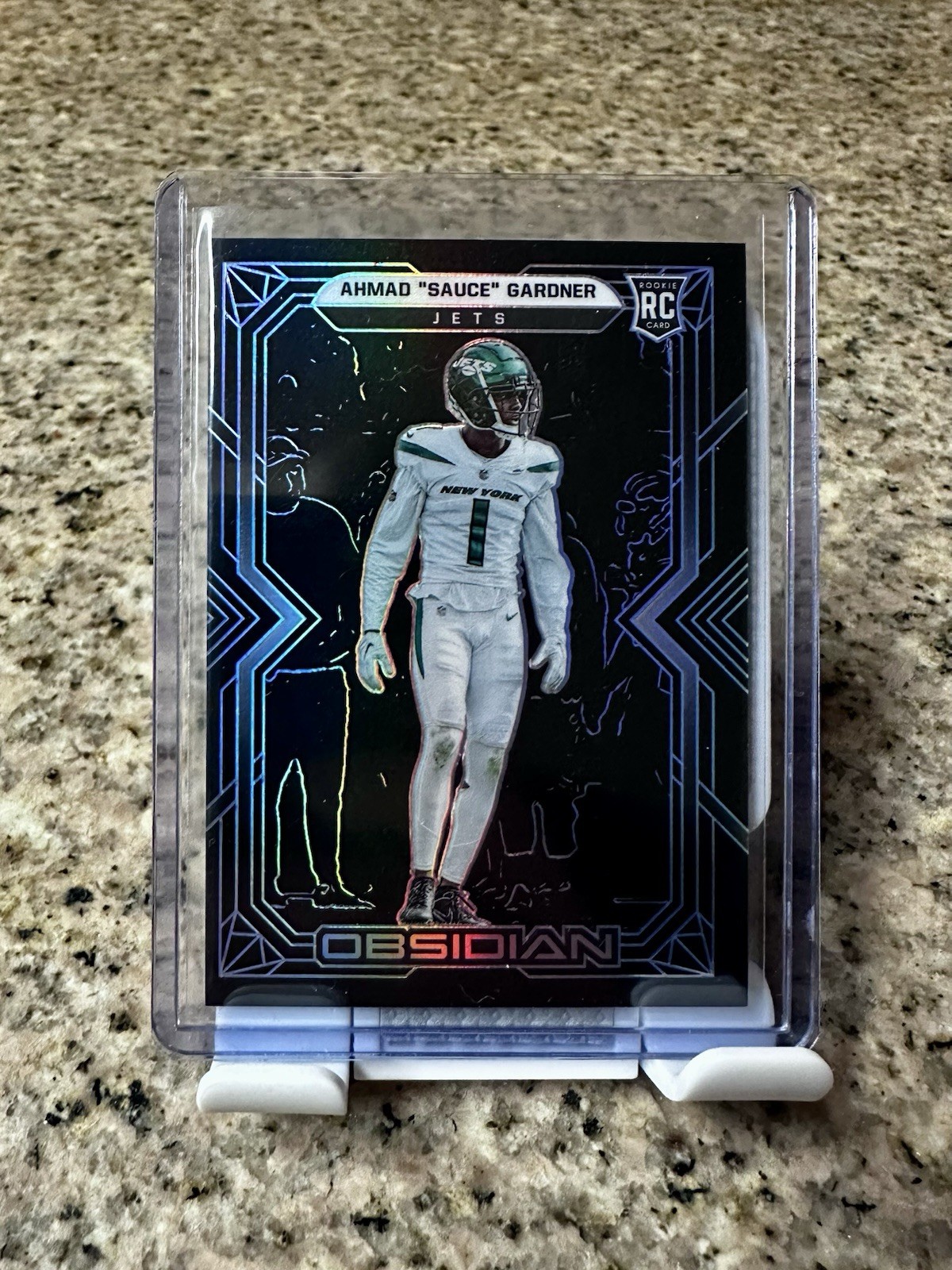 2022 Panini Obsidian Rookie Ahmad "Sauce" Gardner #131 New York Jets NFL