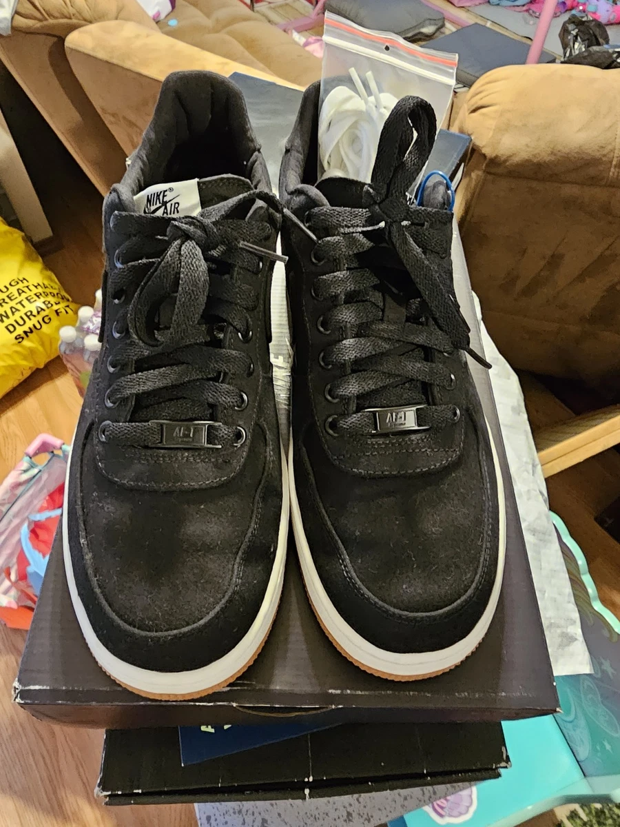 Nike Supreme x Air Force 1 Premium '08 NRG Low Black for Sale