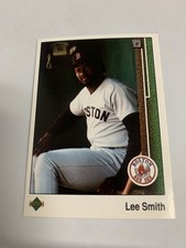 1989 Upper Deck Lee Smith Boston Red Sox