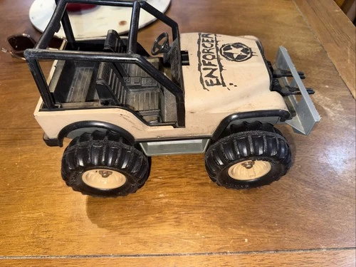 Enforcer Jeep Vintage 80s Tonka As Is Rare Tan Black Mad Max Movie NO Figure 💫