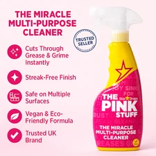 Stardrops The Pink Stuff Miracle Multi-Purpose Cleaner – Removes Grease,