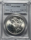 1882-S MORGAN DOLLAR  PCGS  MS66
