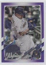 2021 Topps Chrome Update Target Purple Refractor Mario Feliciano #USC43 0il7