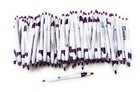 100ct Mixed Lot Misprint Retractable Click Pens Purple 🟣 Java Style / Slimster