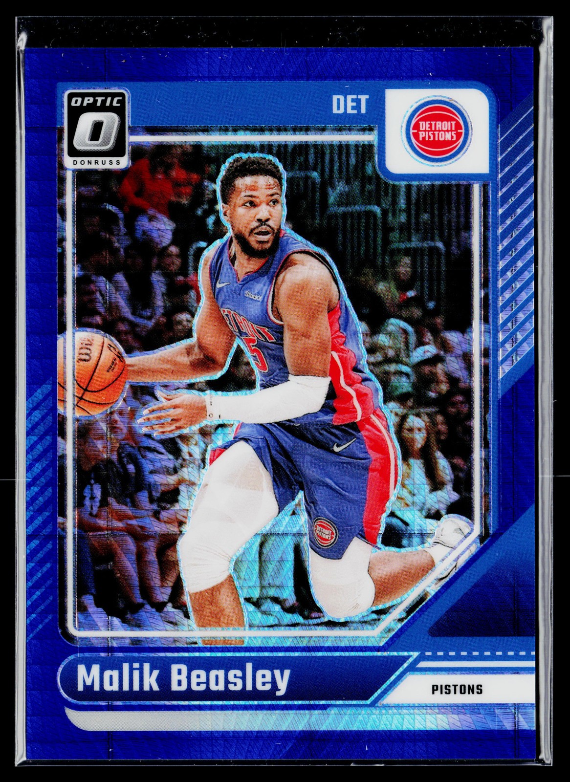 2024-25 Donruss Optic #38 Malik Beasley Hyper Blue #/175