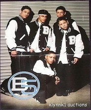 B5 Bryan Dustin Carnell Patrick Breeding POSTER Centerfold 048A Kelly on back